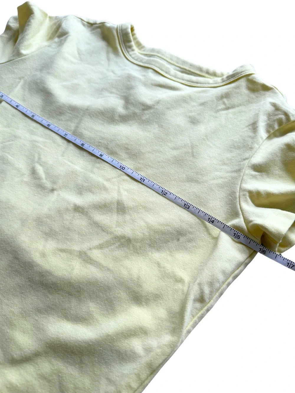 Wild Fable Yellow Crop Tee - Picture 3 of 3